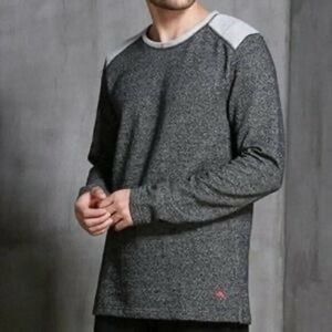 Tommy Bahama Men’s Marlin Grey Fleece Pullover Crewneck Sweater Size Medium